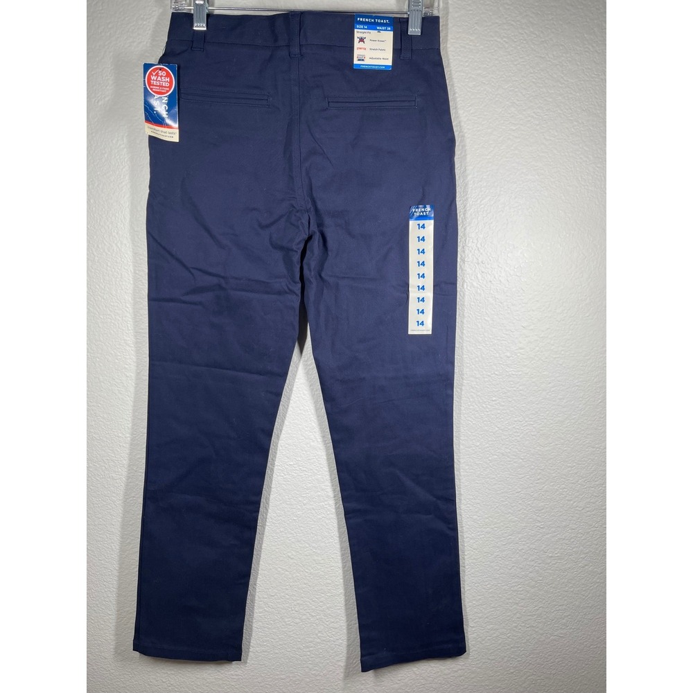 French Toast Boys Straight Fit Nwt Navy School Uniform Pants Size 14